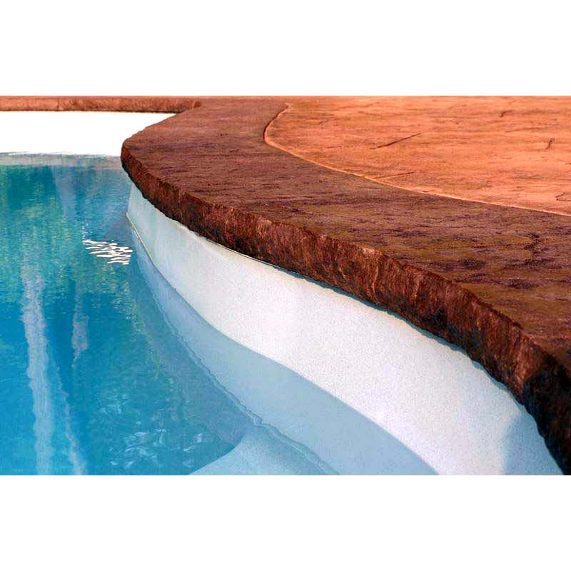 pool with rock wall edging - JNR Pools