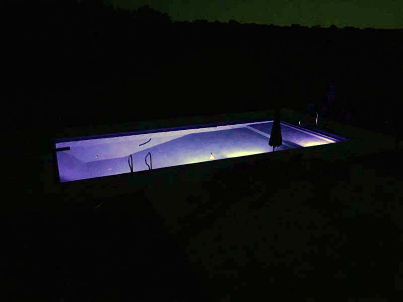 lighted pool - JNR Pools